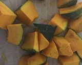 ハロウィン！揚げない南瓜のおやつコロッケ作り方1写真
