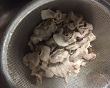 糖質制限！きのこと豚肉の味噌マヨ和え作り方3写真