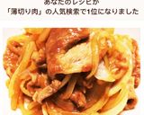 ☆薄切り肉で簡単！美味しい生姜焼き☆作り方9写真