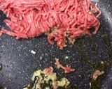 挽肉と白ネギのカレー風味クリームパスタ作り方1写真