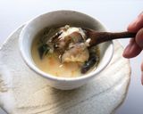 椎茸の旨味が効いた豆乳蒸しあんかけ作り方6写真