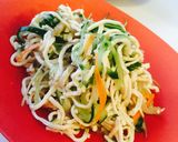 糖質オフ☆野菜たっぷり押し豆腐中華サラダ作り方5写真