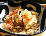犬ご飯　鮭の石狩鍋風？汁かけご飯作り方5写真