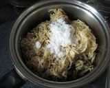 切り干し大根と根菜のツナきんぴら作り方2写真