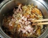 切り干し大根と根菜のツナきんぴら作り方4写真