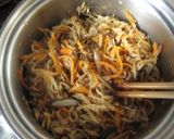 切り干し大根と根菜のツナきんぴら作り方5写真
