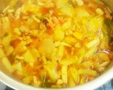 野菜たっぷり鶏ちゃんスープ作り方8写真