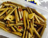 ごぼうのガーリック出汁醤油漬け♪作り方7写真