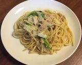 ツナと白菜のクリームパスタ作り方4写真