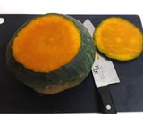 ハロウィンかぼちゃのジャックオランタン作り方4写真