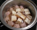 簡単スピーディー☆鶏団子と豆腐の煮物作り方2写真