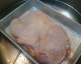 蒸し鶏のポン酢ジュレ大葉添え作り方2写真