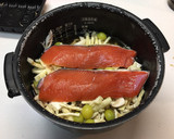 秋鮭とキノコと銀杏の秋満載 炊き込みご飯作り方12写真