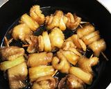 お弁当に簡単～鶏皮の焼鳥風～冷凍保存作り方13写真