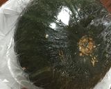ハロウィンに❣️かぼちゃ丸ごとグラタン作り方1写真