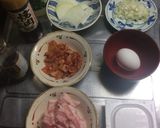 スタミナ豚キム丼作り方1写真