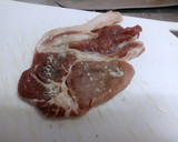 ポークステーキたまねぎソース作り方1写真