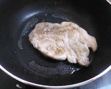 ポークステーキたまねぎソース作り方3写真