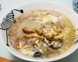 栄養満点！風邪撃退！ホタテのヒモ☆おじや作り方4写真
