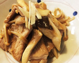 豚肉ときのこのしょうが炒め作り方4写真