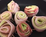 なすのぶた薔薇♪作り方4写真