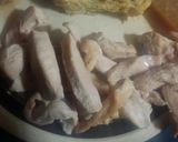 鳥胸肉のレンジ蒸し　レンジ作り方5写真