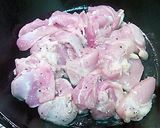 鶏ももとネギトロ～リ炒め作り方2写真