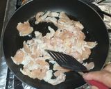 鶏むね肉と枝豆・水煮大豆のさっぱり炒め作り方10写真