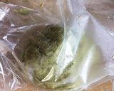 抹茶メロンパン(ちぎりパン) 卵なし ♬作り方2写真
