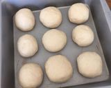 抹茶メロンパン(ちぎりパン) 卵なし ♬作り方5写真