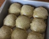 抹茶メロンパン(ちぎりパン) 卵なし ♬作り方7写真