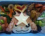 妖怪ウォッチ☆ラストブシニャン☆キャラ弁作り方4写真