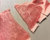豚肉ロース、梨入り焼き肉のタレで柔らか作り方3写真