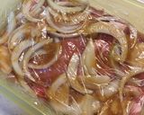 豚肉ロース、梨入り焼き肉のタレで柔らか作り方10写真