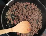 うちの野菜たっぷりミートソースパスタ作り方3写真