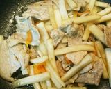 ☆大根と豚肉のかつおポン酢炒め‼︎作り方6写真