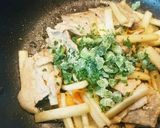 ☆大根と豚肉のかつおポン酢炒め‼︎作り方7写真