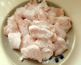 とろとろ〜胸肉の煮物作り方2写真