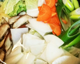 ちくわぶで♡野菜たっぷりすいとん汁風作り方1写真