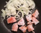 鮭のトマトパスタ♡ベシャメルソース添え作り方3写真