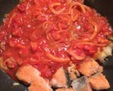 鮭のトマトパスタ♡ベシャメルソース添え作り方4写真