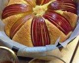グラハムを敷いたアップルケーキ作り方9写真