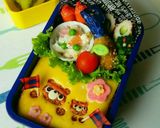100均クマ型で簡単♪運動会応援弁当♡作り方5写真