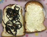 ひじきの煮物でサンドイッチ作り方4写真
