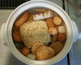 【簡単！】味噌煮込みおでんラーメン作り方3写真