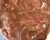 簡単な貧血に役立つ鶏レバー煮込み作り方1写真