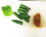 お弁当に★おくらの肉巻き～梅しそ風味～作り方3写真