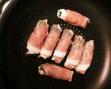 お弁当に★おくらの肉巻き～梅しそ風味～作り方6写真