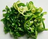 レンジで簡単☆無限ピーマンひき肉ver。作り方1写真