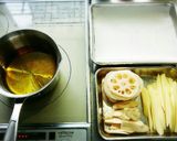 たらマヨで♪フライドポテ&ごぼ&れんこん作り方7写真